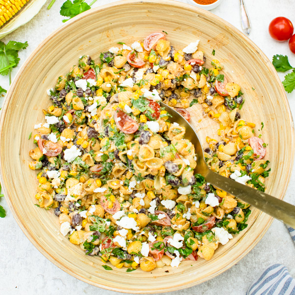Mexican Street Corn Pasta Salad