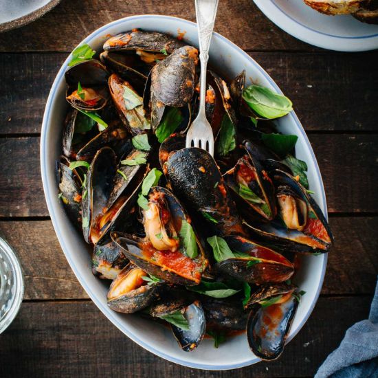 Mussels Marinara