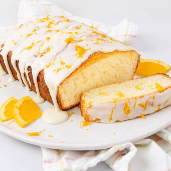 Moist Orange Pound Cake