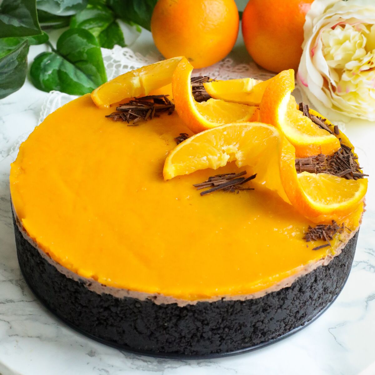 Chocolate Orange Cheesecake