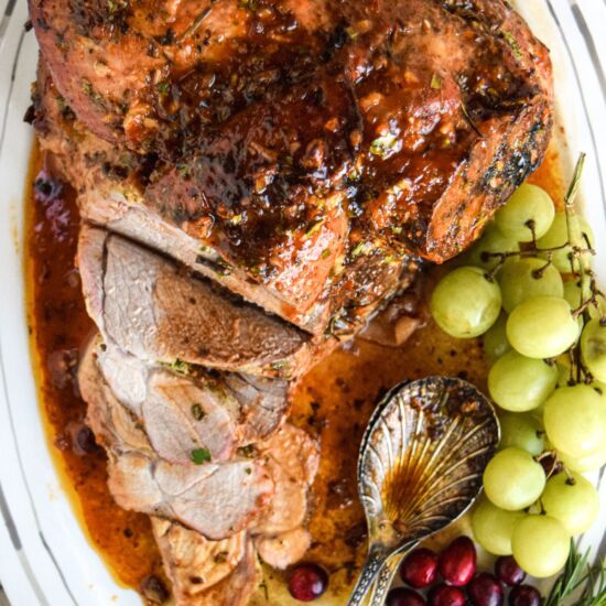 Roasted Pork Shoulder with Glaze