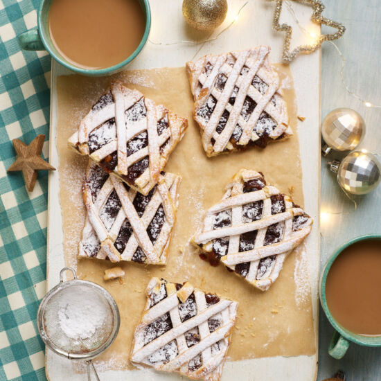 Air Fryer Mince Pie Lattice