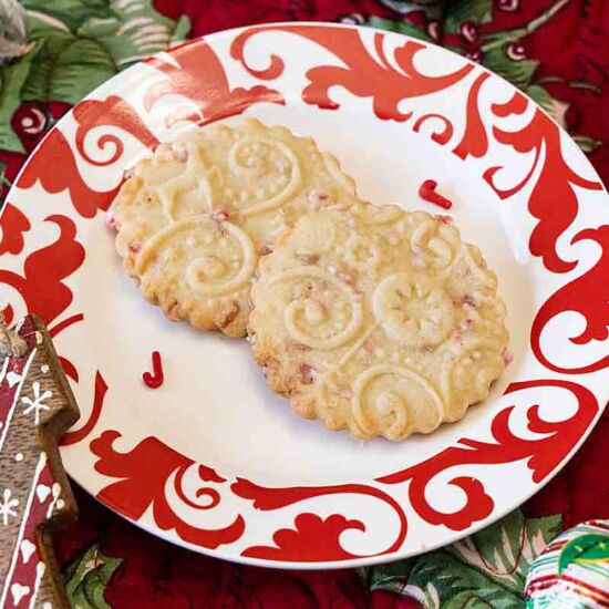 Peppermint Shortbread Two Ways