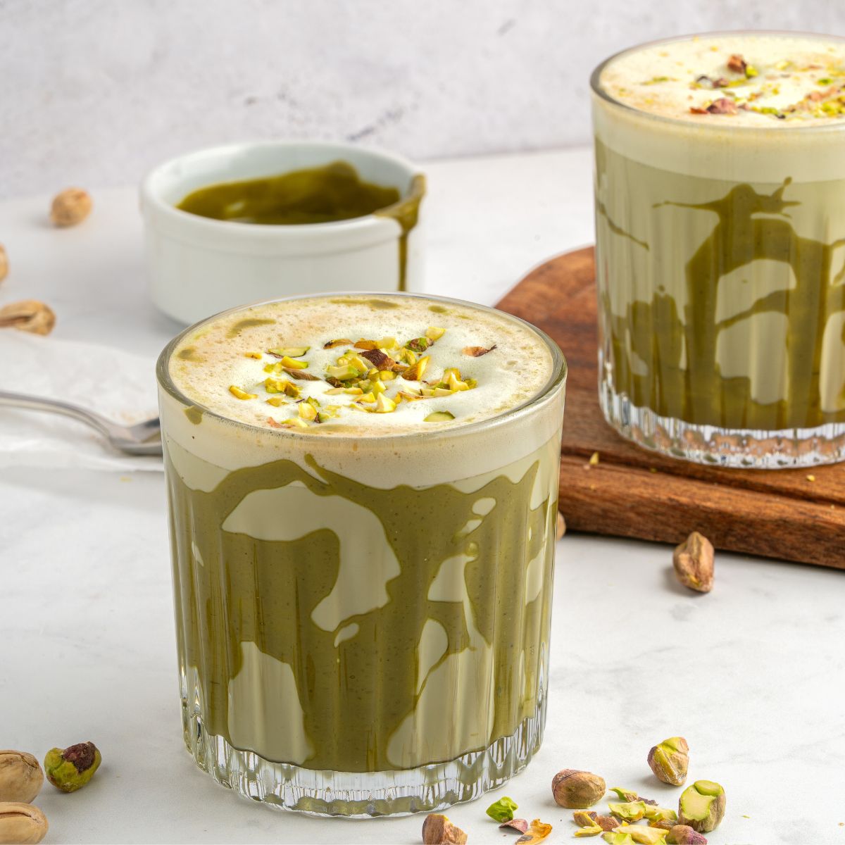Pistachio Latte w/ Pistachio Butter