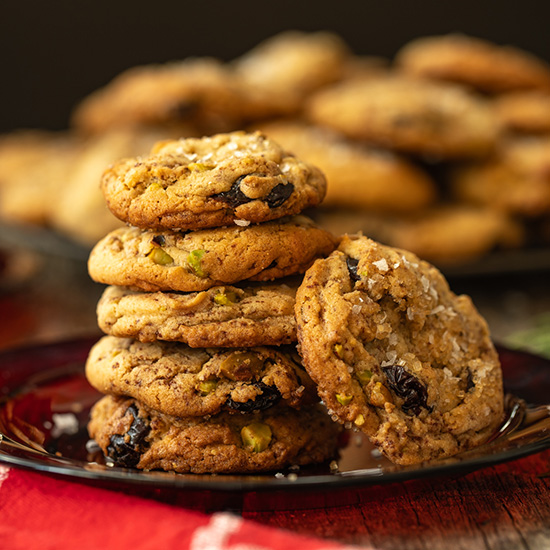 Pistachio Tahini Cookies