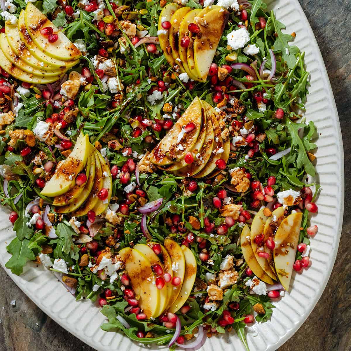 Pomegranate Arugula Salad