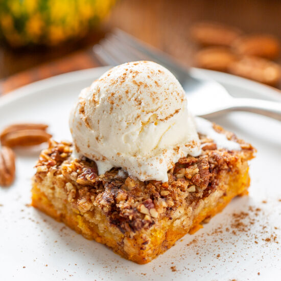 Pumpkin Dump Cake