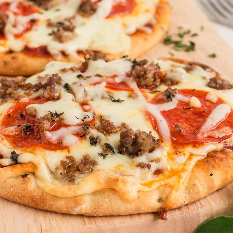 Naan Flatbread Pizza