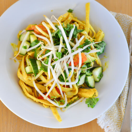 Saucy Curry Noodles