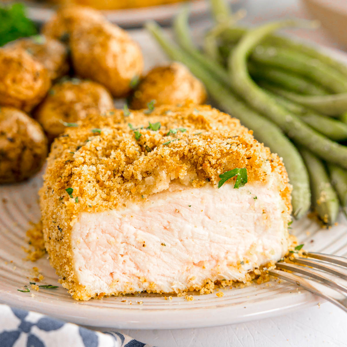 Homemade Shake and Bake Pork Chops