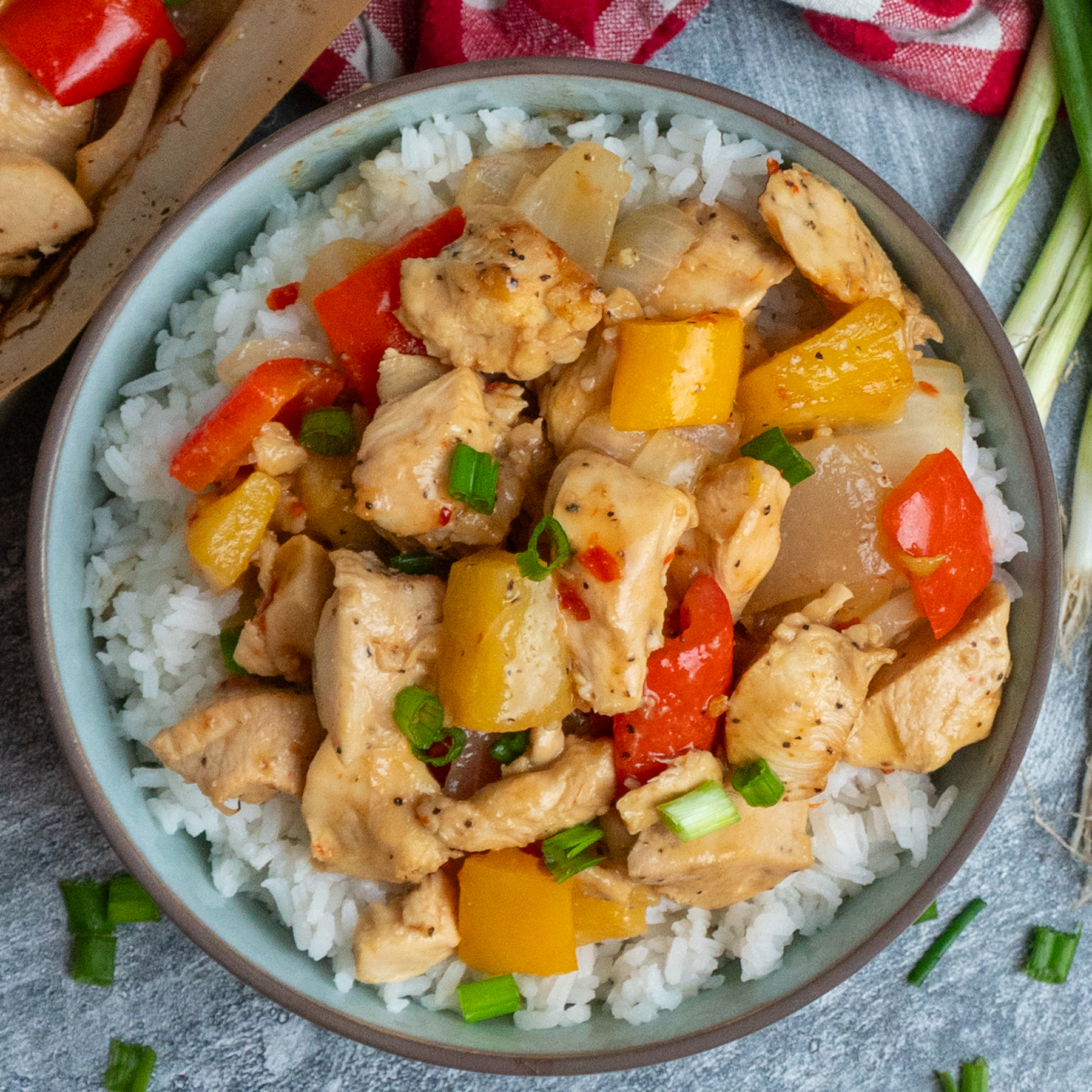 Sheet Pan Hawaiian Chicken