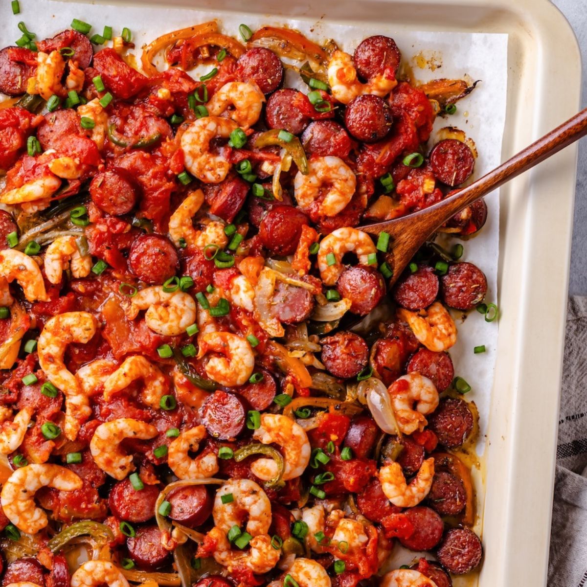 Sheet Pan Jambalaya