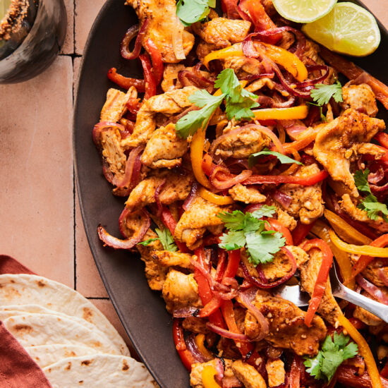 Sheet Pan Chicken Fajitas
