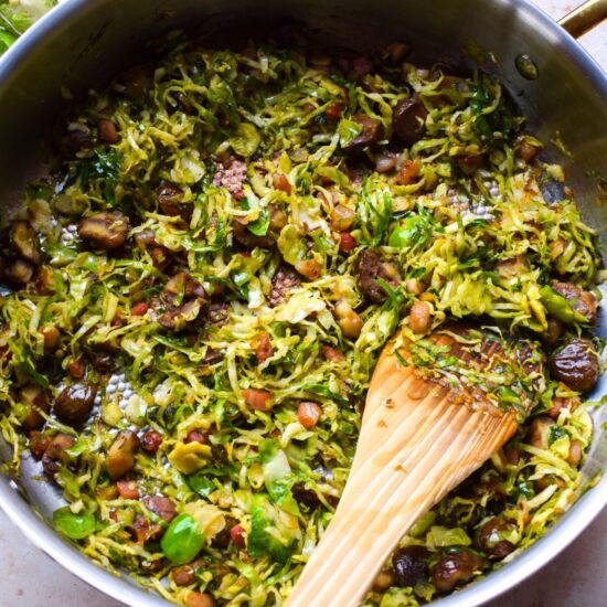 Shredded Brussels Sprouts