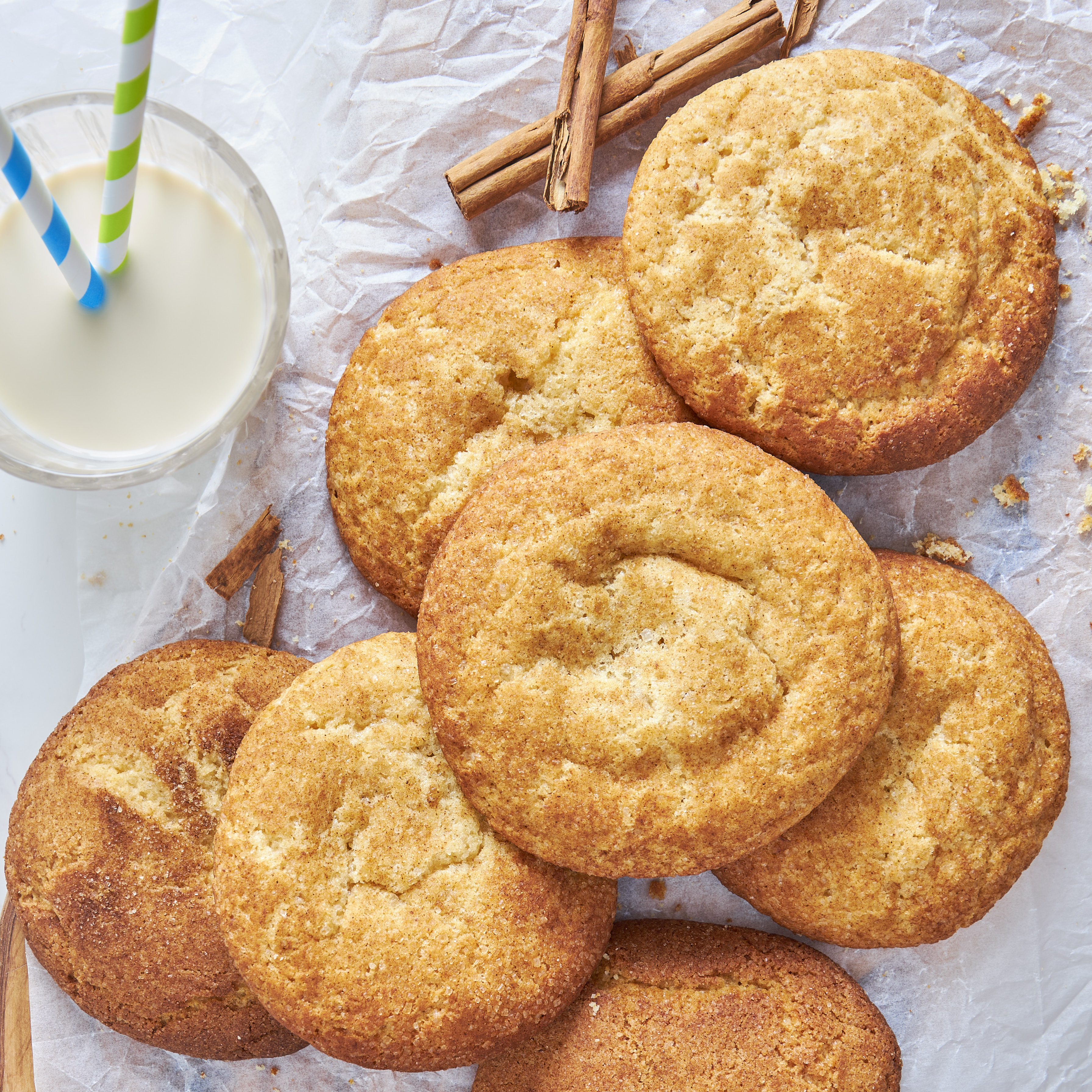 Soft & Chewy Protein Snickerdoodles