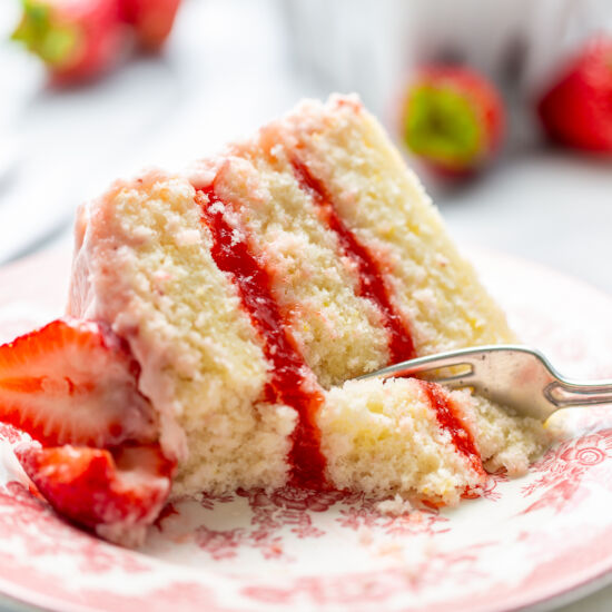 Strawberry Lemonade Cake