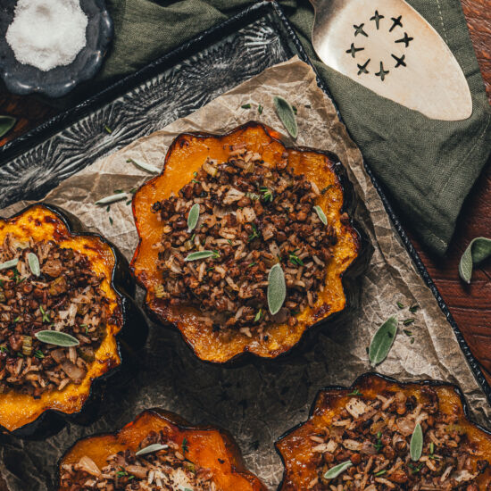 Stuffed Acorn Squash