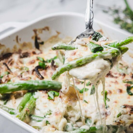 Cheesy Green Bean Casserole