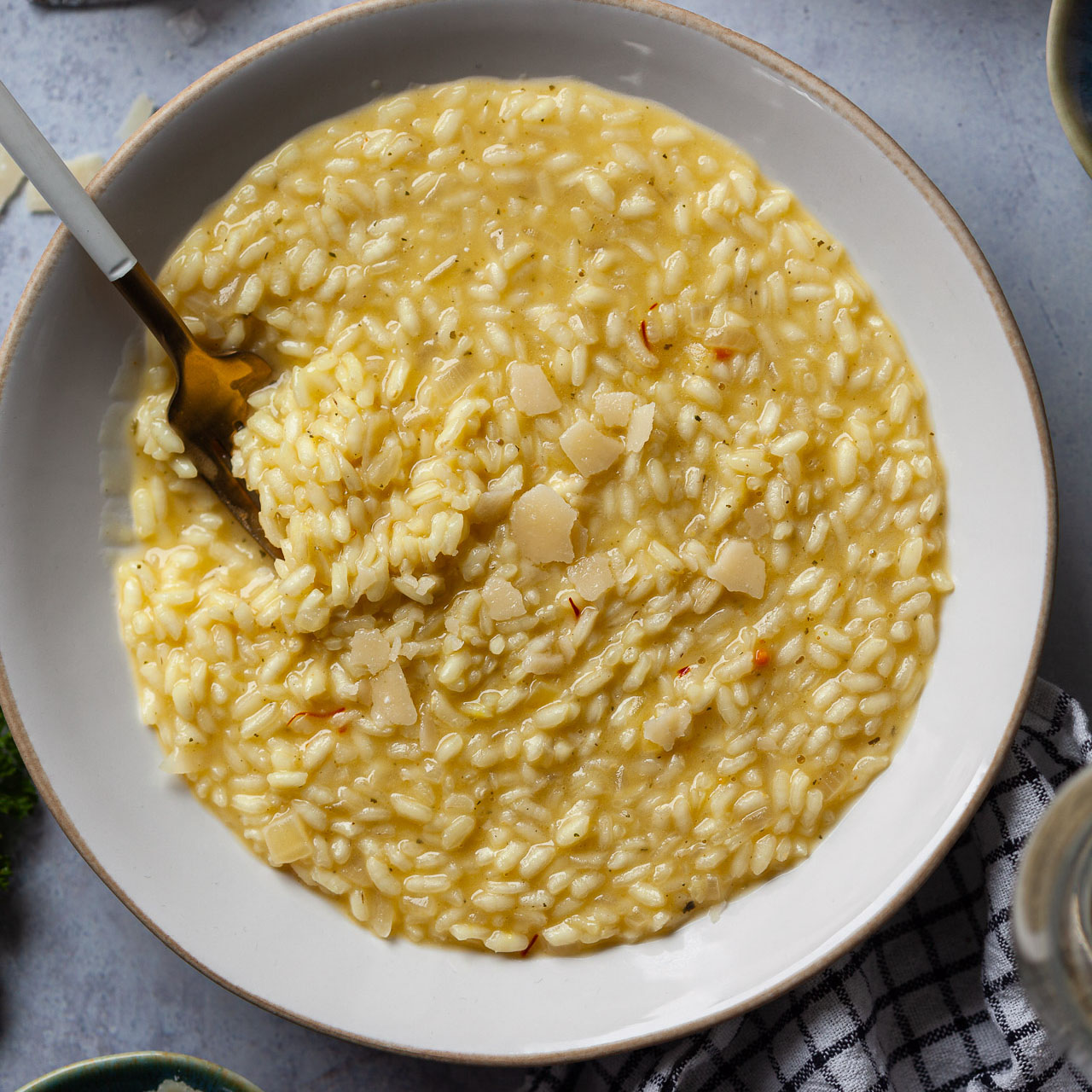 Traditional Risotto Milanese