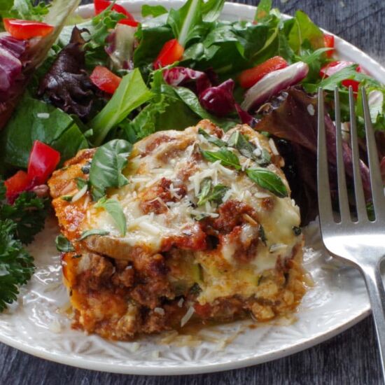Ground Beef Zucchini Lasagna