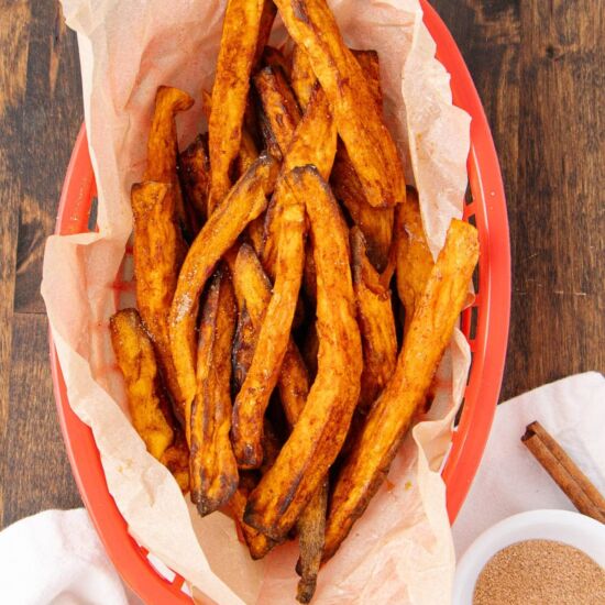 Air Fry Sweet Potatoes Wedges