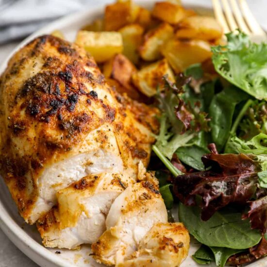 Baked Bone-in Chicken Breast