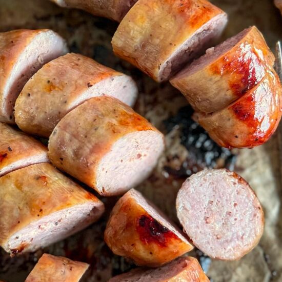 Oven Baked Bratwurst