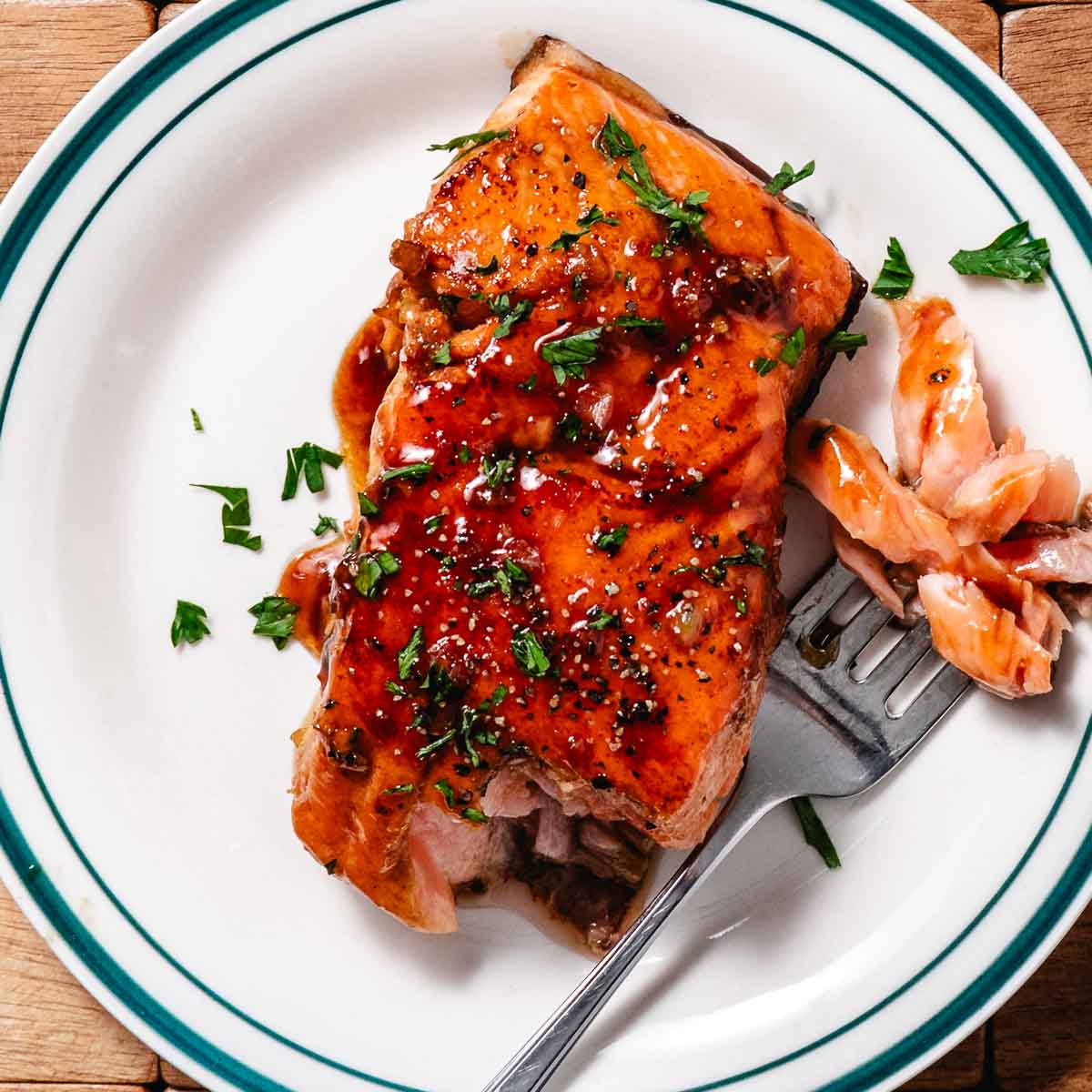 Honey Soy Glazed Salmon