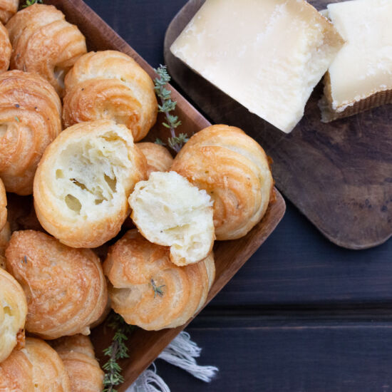 Gougeres French Cheese Puffs