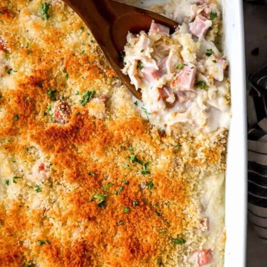 Chicken Cordon Bleu Casserole