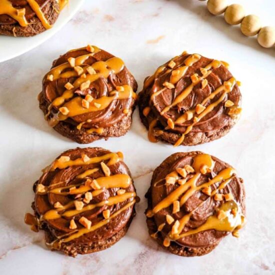 Chocolate-Caramel Cookies