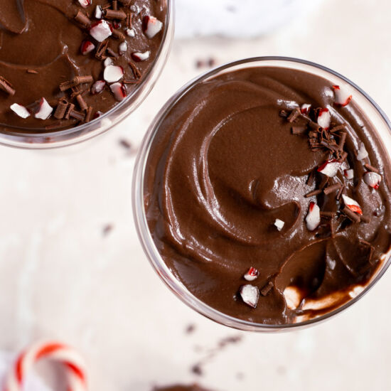 Chocolate Peppermint Pudding