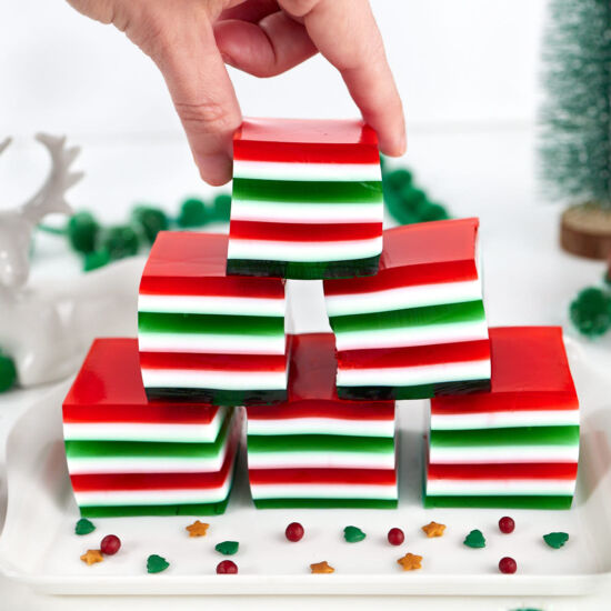 Layered Christmas Jello