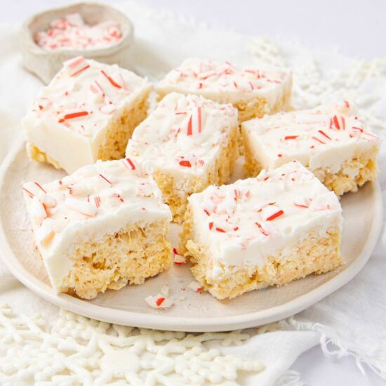 Christmas Rice Krispies with Candy