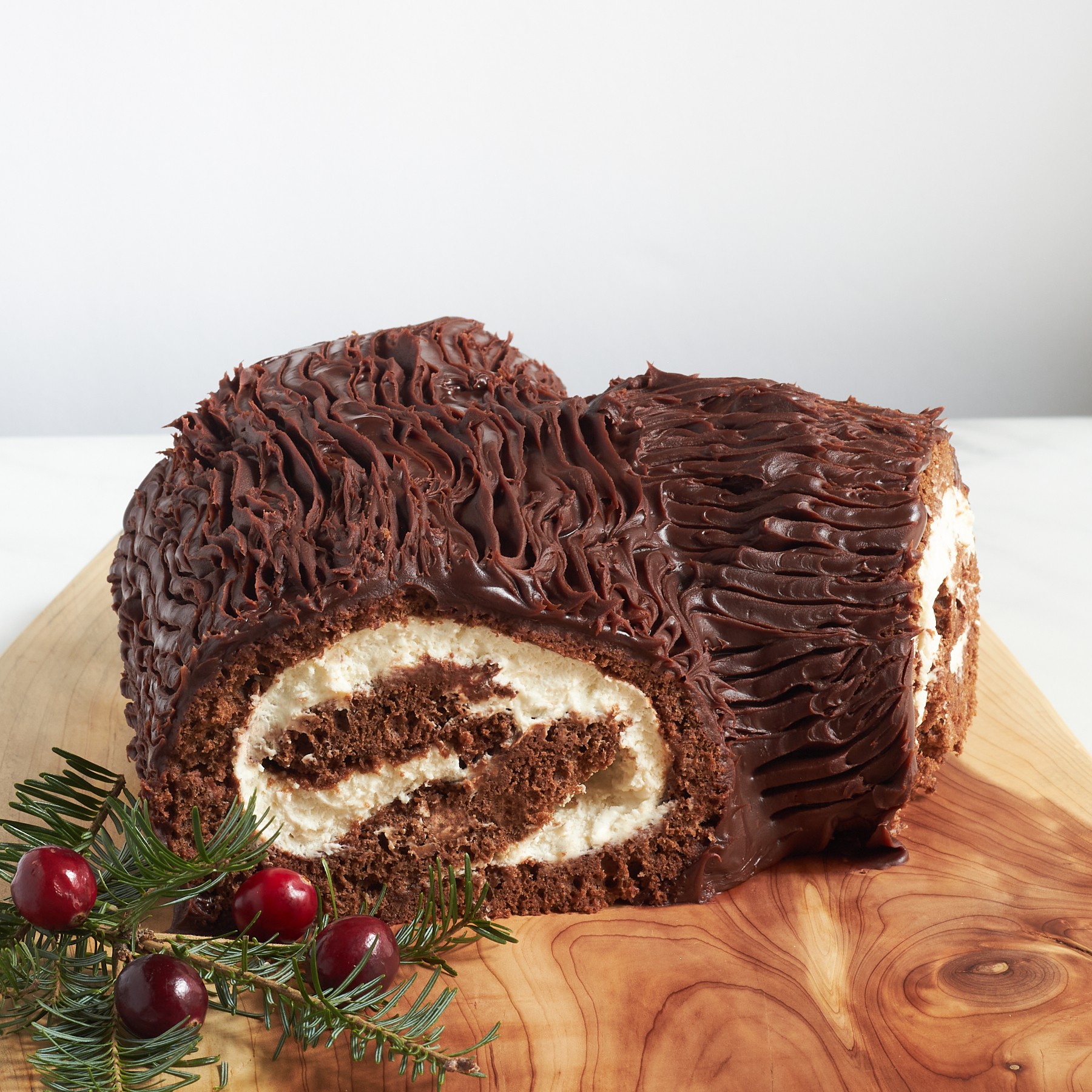 Gluten-Free Christmas Yule Log