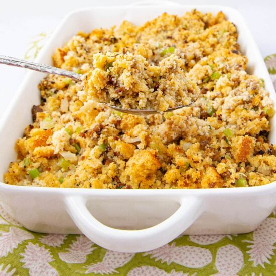 Cornbread Dressing with Sausage