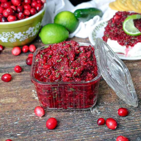 Cranberry Jalapeno Relish