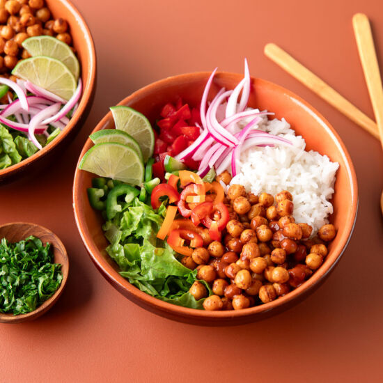 Crispy Chickpeas and Rice