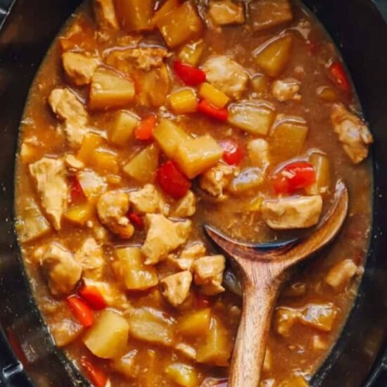 Crockpot Hawaiian Chicken