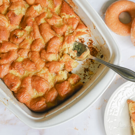 Donut Bread Pudding