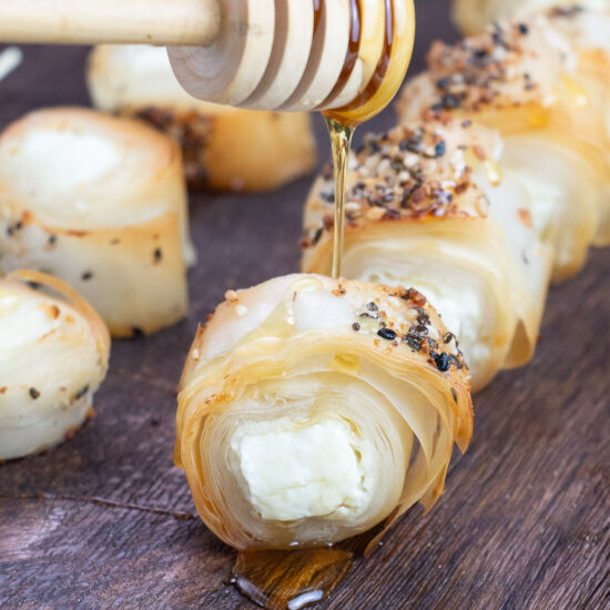Feta Wrapped in Phyllo Bites