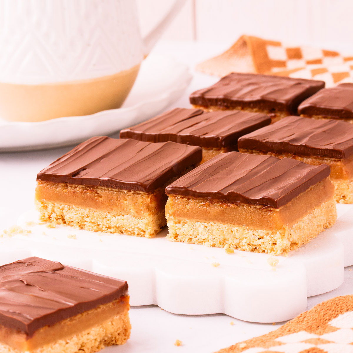Gluten Free Caramel Slice