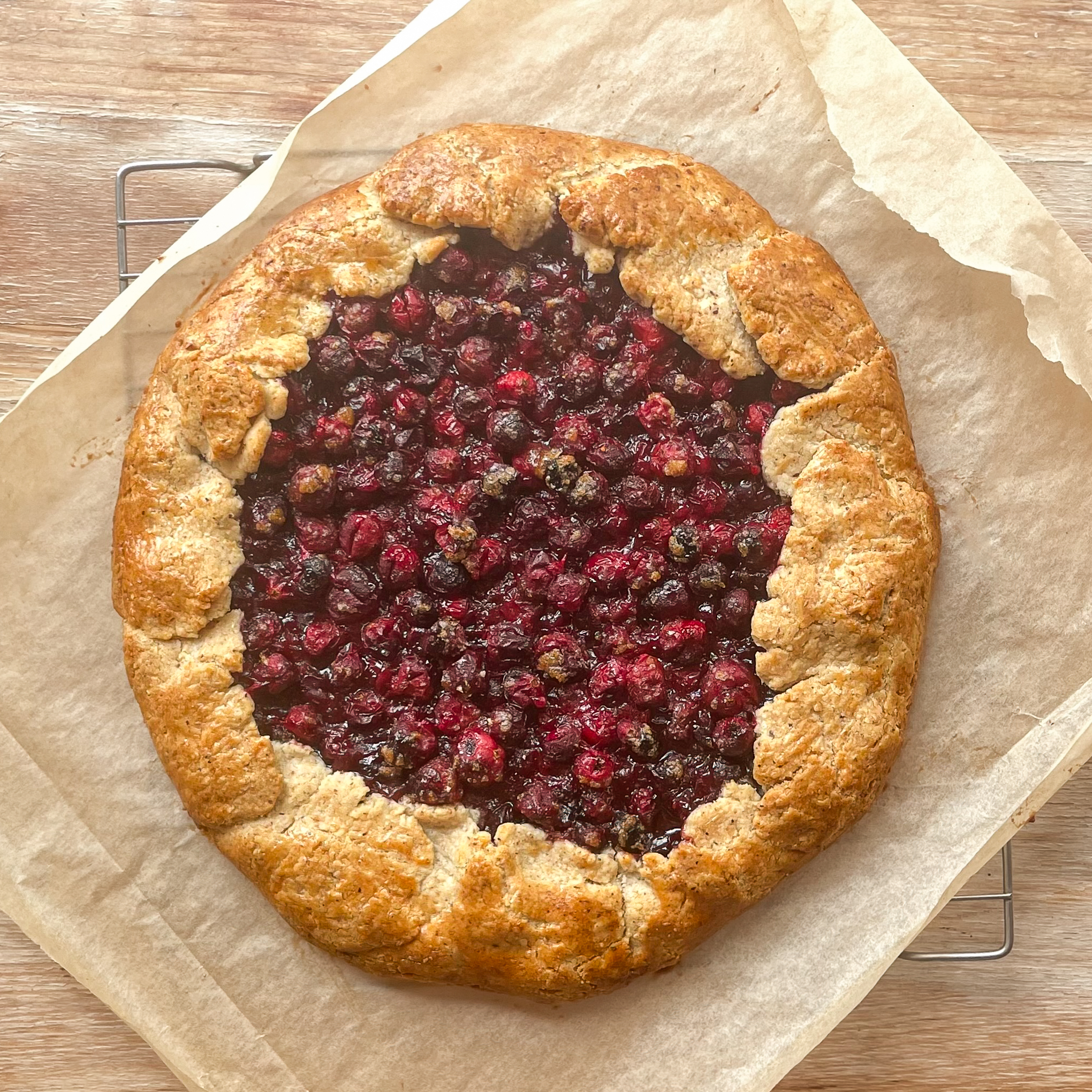 Cranberry Galette
