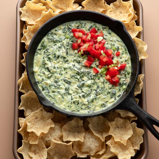 Healthy Spinach Artichoke Dip