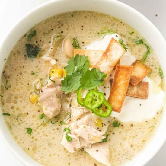 Slow Cooker White Chili Chicken