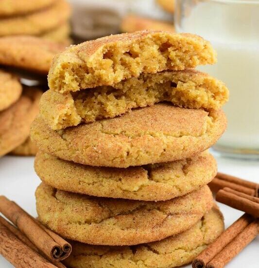 Brown Butter Snickerdoodle Cookies