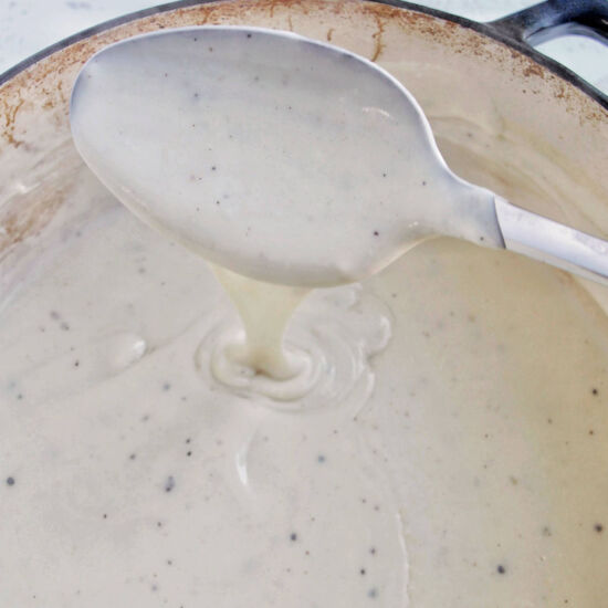 Italian Béchamel For Lasagna