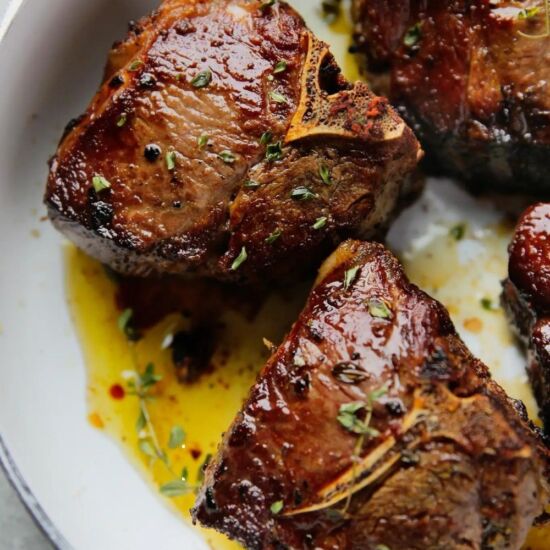 Garlic Herb Lamb Chops