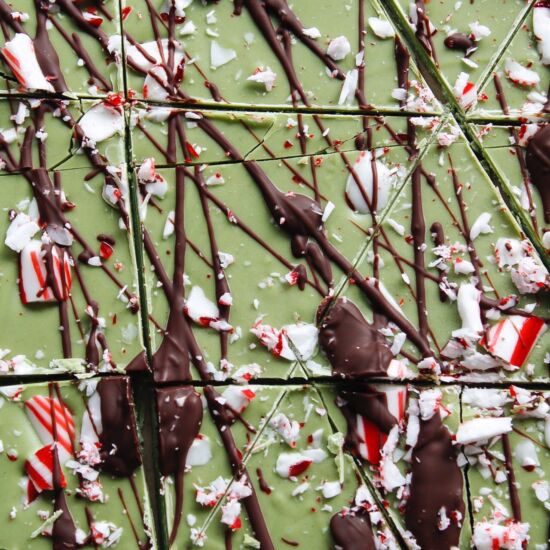 Matcha Peppermint Bark