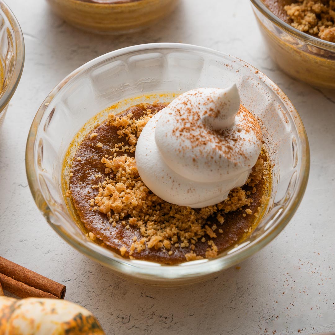 Mini Pumpkin Custards